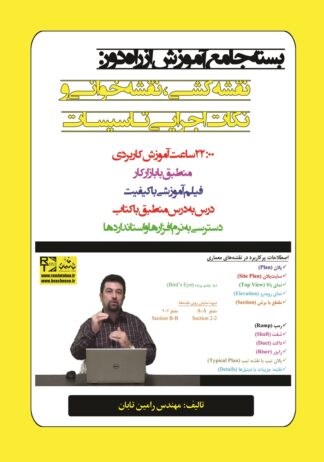 درس‌نامه (بسته جامع آموزش از راه دور) نقشه‌کشی، نقشه‌خوانی و نکات اجرایی تاسیسات
